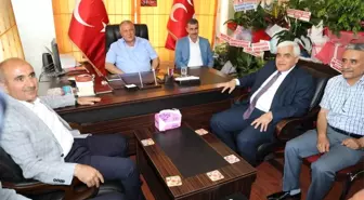 MHP İl Başkanı Mısırlıgil'e Ak Partililerden Ziyaret