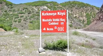 Tunceli'de Bir Köyde, Merhum İş Adamı Koç'un İsmi Caddeye Verildi