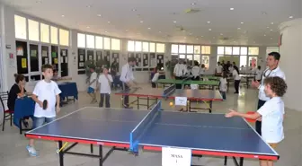 Kültür Merkezinden Masa Tenisi Turnuvası
