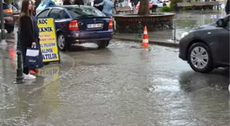 Yozgat'ta Sağanak ve Dolu Hayatı Olumsuz Etkiledi