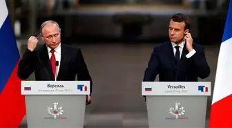 Macron-Putin Basın Açıklaması