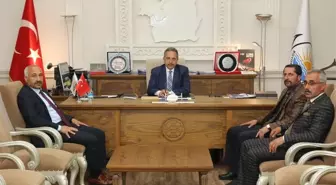 MHP'den Genel Sekreter Yalçın'a Ziyaret