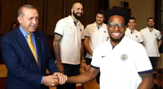 Avrupa Şampiyonu Fenerbahçe'den Cumhurbaşkanı Erdoğan'a Ziyaret