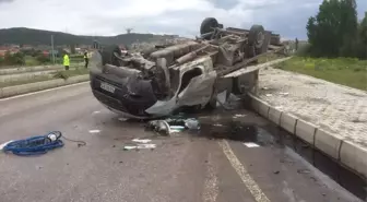 Tavşanlı'da Trafik Kazası: 1 Yaralı