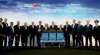 THY'nin Yerli Koltuklu 'Boeing 777-300 Er' Tanıtımı