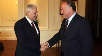 Başbakan Yıldırım, Mgk Genel Sekreteri Hacımüftüoğlu'nu Kabul Etti