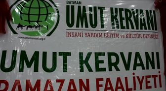 Batman'da 500 Yetim Çocuk Için Iftar Sofrası Kuruldu