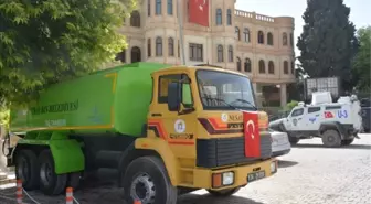 Nusaybin Belediyesine Su Tankeri Hibe Edildi