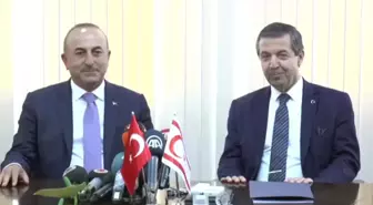 Bakan Çavuşoğlu, KKTC'li Mevkidaşı Ile Bir Araya Geldi