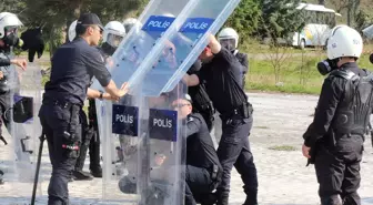 Ordu'da Çevik Kuvvet Polislerine Zorlu Eğitim