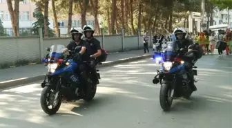 Bafra'da Asker ve Polis Lösemili Çocuklar İçin Yürüdü