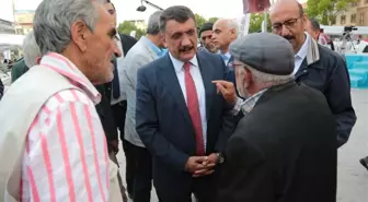 Başkan Gürkan, İftar Çadırında Vatandaşlarla Bir Araya Geldi