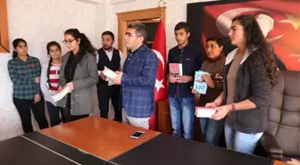 Kaymakam Çetin Türkiye Birincilerini Kabul Etti