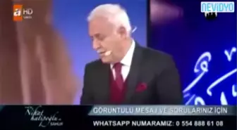 Nihat Hatipoğlu Canlı Yayında Bebeğin Kulağına Ezan Okudu