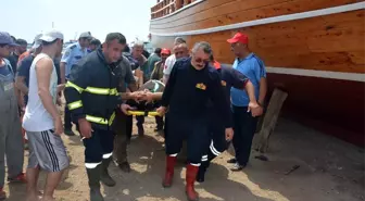 Sinop'ta Tersanede İş Kazası: 1 Yaralı