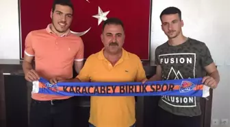 Batuhan Er ve Zeynel Alkan Karacabey Birlikspor'da