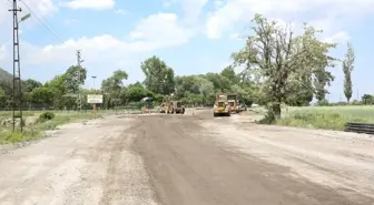 Zincidere-Reşadiye-Başakpınar Yolu Yenileniyor