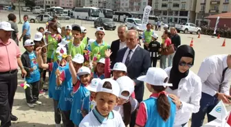 Atık Cep Telefonu Fırlatma Yarışmasının İlki Saray'da Yapıldı