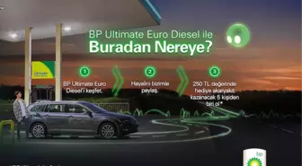 Bp'den 250 TL'lik Hediye Akaryakıt Kazandıran Yarışma