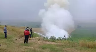 Ham Petrol Boru Hattında Yangın