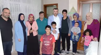 İl Başkanı Keskin, Orucunu Kurt Ailesi ile Açtı