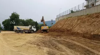 Yol Genişletme Çalışmaları Devam Ediyor