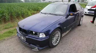 Yol Kenarında Kurşunlanan Otomobil Bulundu