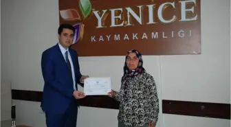 Yenice'de Seracılık Kursu