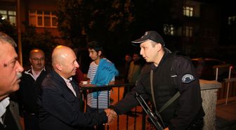 Belediye Başkanından, İftar Sonrası Polis Ziyareti
