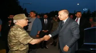 Cumhurbaşkanı Erdoğan Zincidere Komando Tugayı'nda İftarına Katıldı