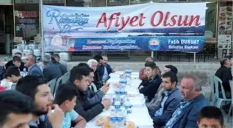 Başkan Duruay Oyacalılarla İftar Sofrasında Buluştu