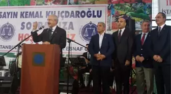 Kılıçdaroğlu, Pazarcı Esnafıyla İftarda Buluştu