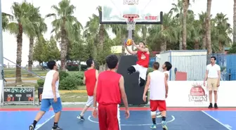 3x3 Sokak Basketbolu Finike Etabı Başladı