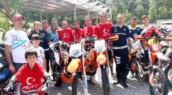 Jandarmanın Kuruluş Yıldönümünde Motosikletli Kutlama