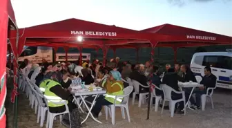 Han'da Vatandaşlar İftarda Buluşuyor