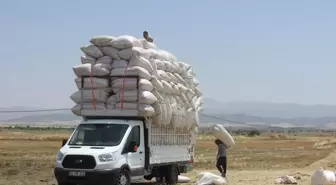 İslahiye'de Saman Satışları Başladı