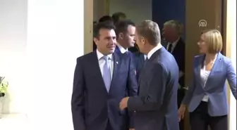 Makedonya Başbakanı Zoran Zaev - Brüksel