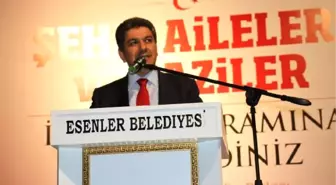 Şehit Yakınları ve Gaziler Esenler'de Kurulan İftar Sofrasında Buluştu