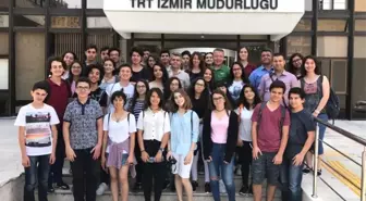 Köyceğiz Fen Lisesi Öğrencileri TRT'yi Ziyaret Etti