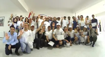 Afad Gönüllüleri Katılım Belgelerini Aldı