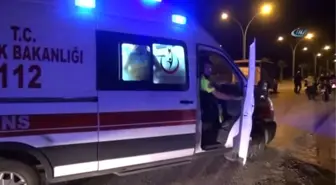 Alkollü Sürücü Polise Çarpıp Kaçtı: 1 Yaralı