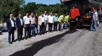 Çakır, Köy Yollarındaki Çalışmaları İnceledi