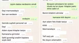 'Gemide Fetö'cü Var' Mesajı Atıp Kaybolan Gemiciden Hala Haber Yok