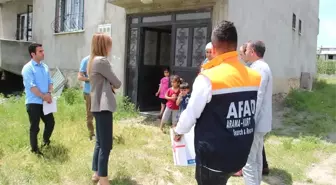 Afad'dan İhtiyaç Sahibi Suriyeli Ailelere Gıda Yardımı