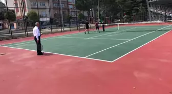 Ayancık'ta Tenis Kortu Açılışı