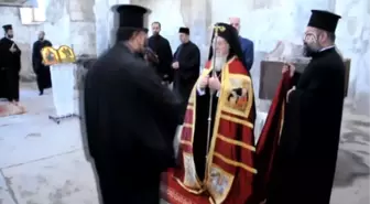 Fener Rum Patriği Bartholomeos Nevşehir'de Ayine Katıldı