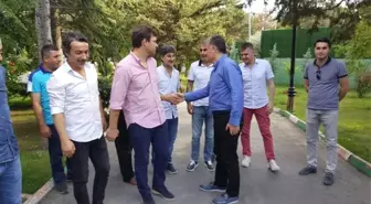 Ertuğrul Sağlam Yeni Stadyumu Gezdi