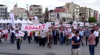 Çanakkale'de CHP'den 'Adalet' Yürüyüşü