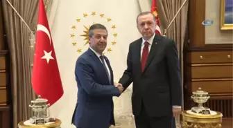 Cumhurbaşkanı Erdoğan, KKTC Dışişleri Bakanı'nı Kabul Etti