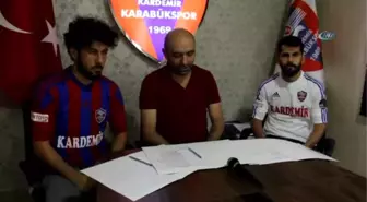 Karabükspor, İç Transferde 2 Oyuncu ile Sözleşme İmzaladı